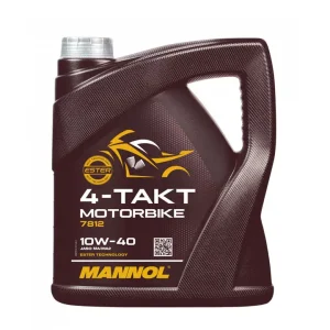 روغن موتورسیکلت 10W-40 JASO چهار لیتری 7812