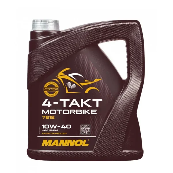 makanoil76 روغن موتورسیکلت 10W-40 JASO چهار لیتری 7812 - تصویر 1