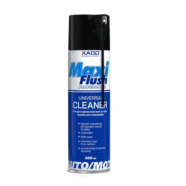Version 1.0.0 اسپری تمیزکننده انژکتور ،دریچه گاز و محفظه احتراق زادو XADO Maxi Flush Universal Cleaner - تصویر 1
