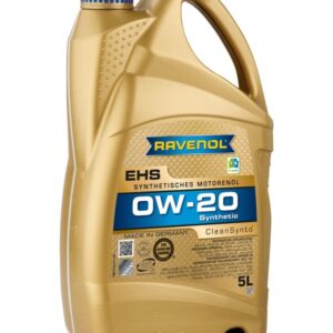 روغن موتور راونول RAVENOL EHS SAE 0W-20 پنج لیتری