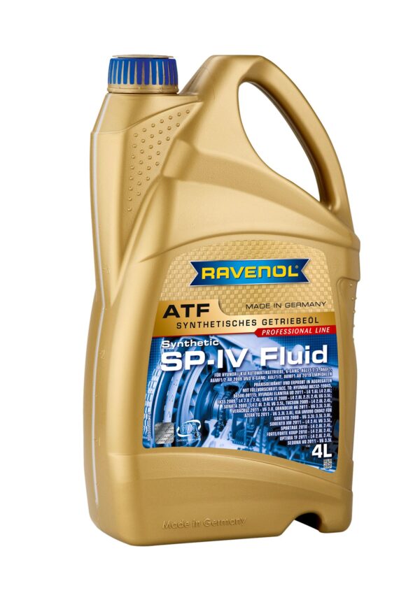 روغن گیربکس اتوماتیک راونول RAVENOL ATF SP-IV Fluid چهار لیتری - تصویر 1