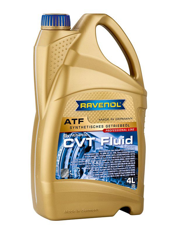 makanoil90 روغن گیربکس اتوماتیک راونول RAVENOL CVT Fluid چهار لیتری - تصویر 1