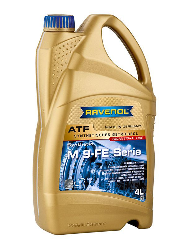 makanoil94 روغن گیربکس اتوماتیک راونول RAVENOL ATF M 9-FE Serie چهار لیتری - تصویر 1